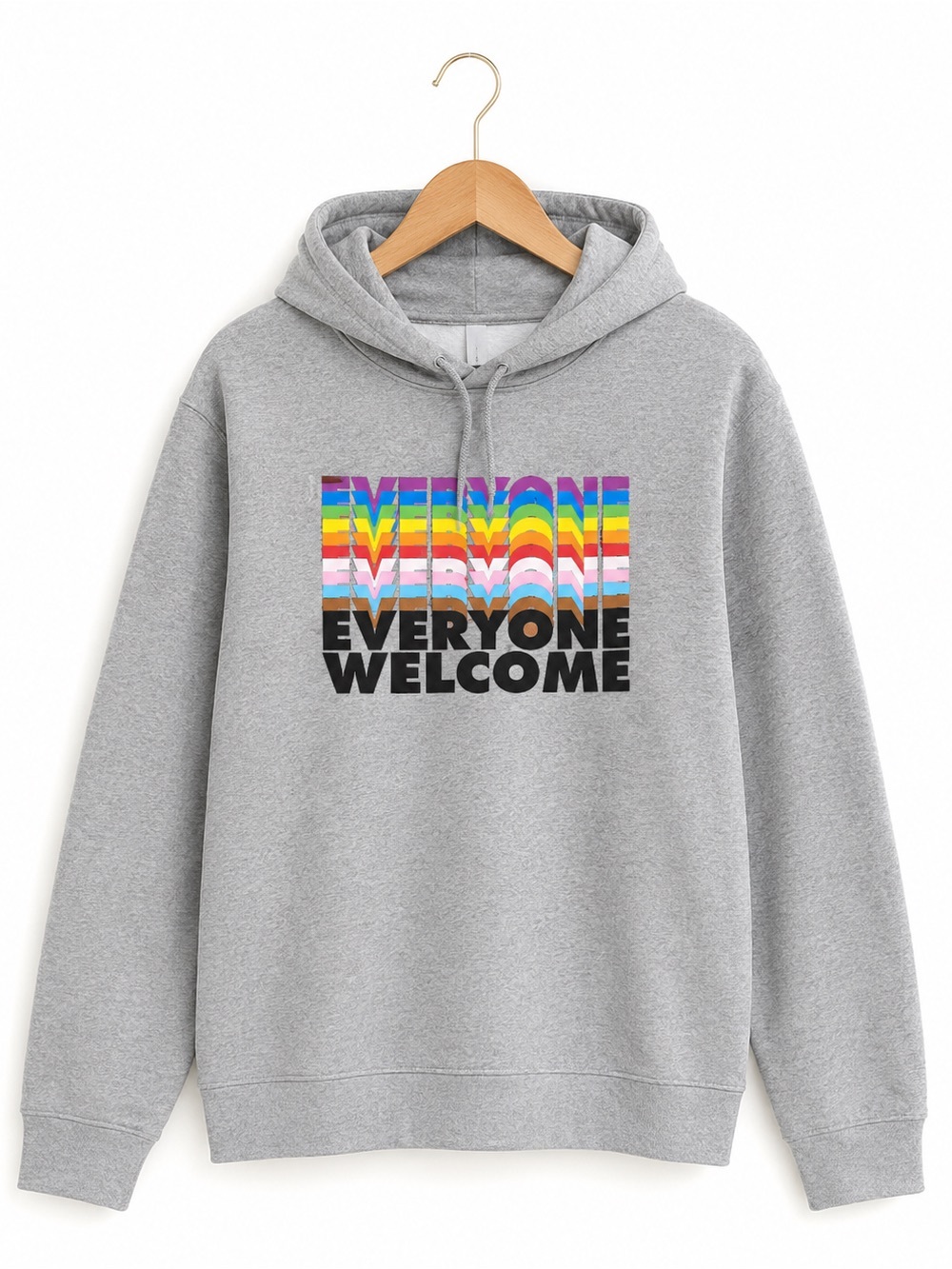 Everyone Welcome Grey Crewneck Sweatshirt